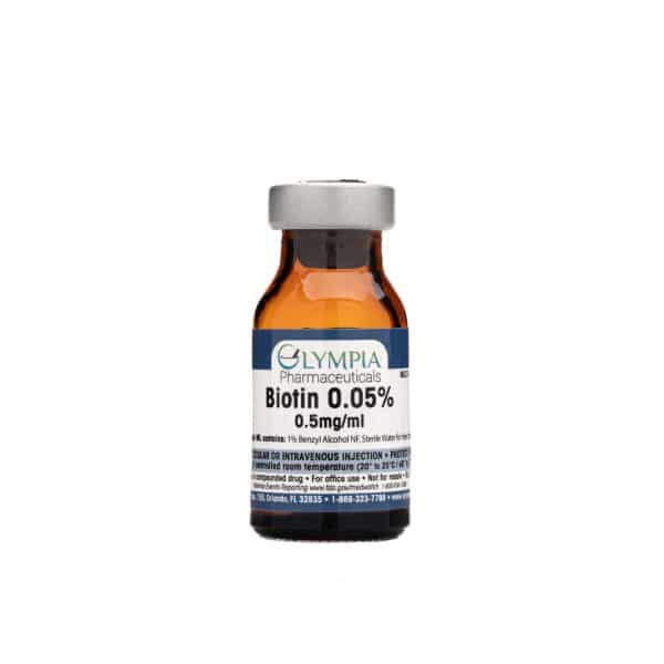 Biotin Low Concentration 0.5mg/mL - 10mL MDV - Ea/1 (Olympia 503b)