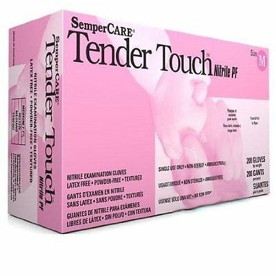Nitrile Gloves (Medium) 200/Bx, 10Bx/Cs Bx=200 (ProMedical)